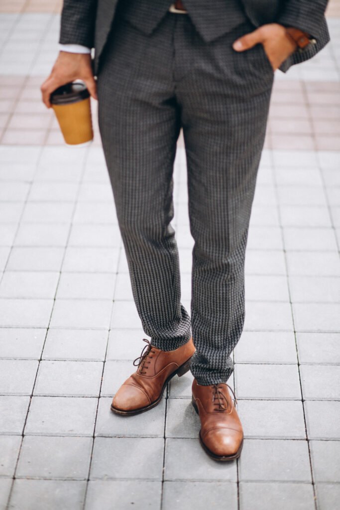 Male Suit Close Up Holding Coffee Hand 683x1024